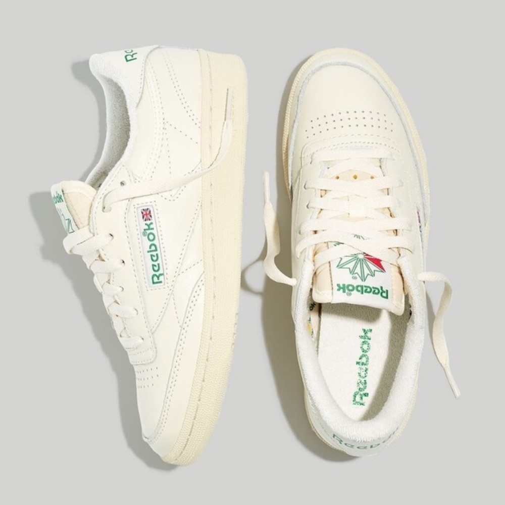 NWT Madewell Reebok® Club C 85 Sneakers